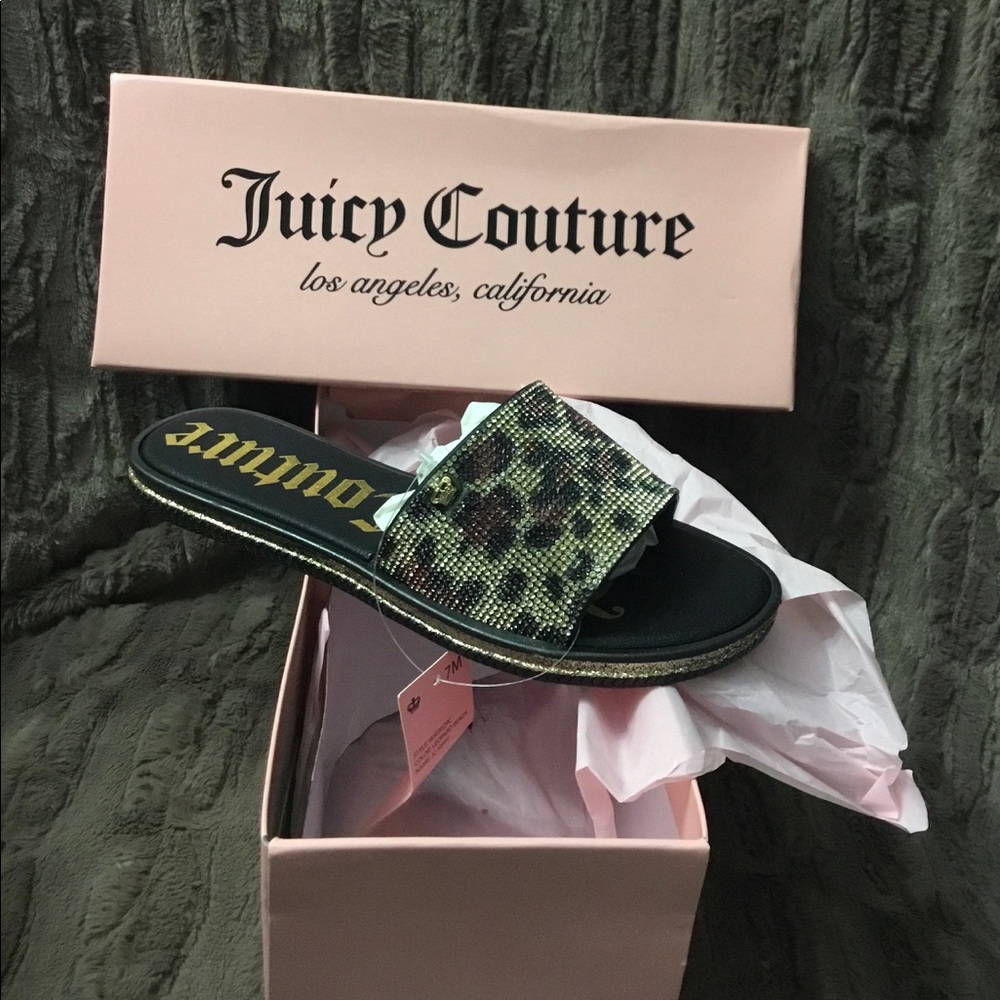 Last Pair 🌸 Juicy Couture Attractive Sandals Sz7 - Picture 1 of 6